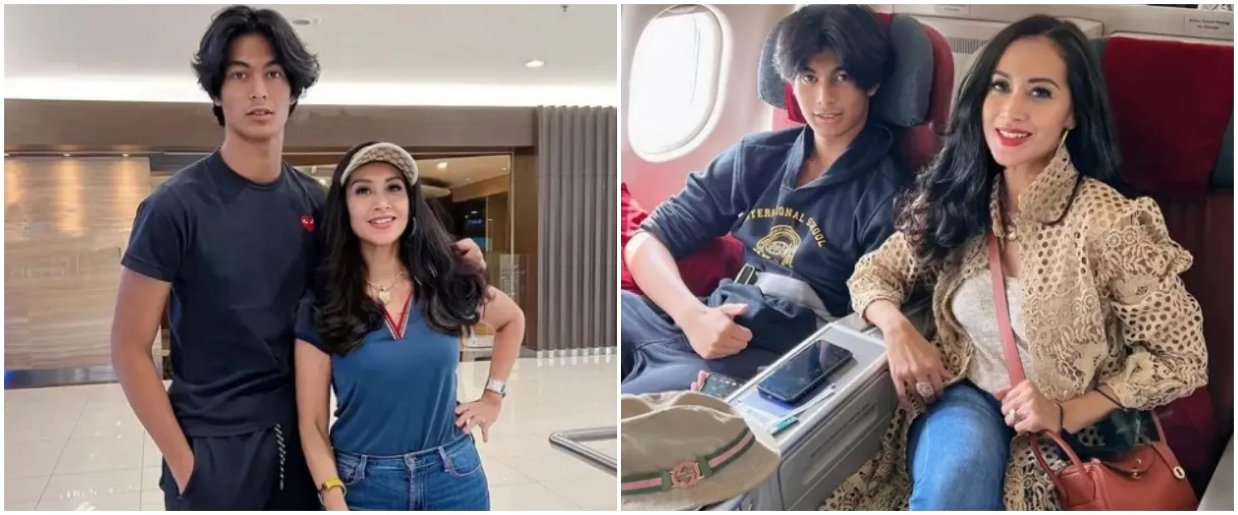 Selisih 35 tahun, 9 momen Diah Permatasari saat hangout bareng putranya ini disangka pacaran