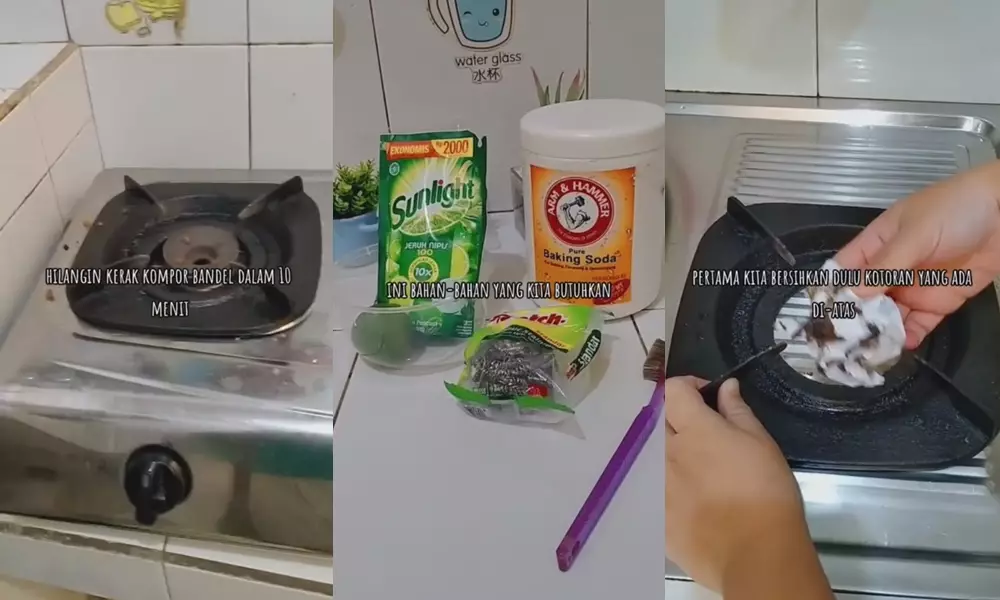 trik cepat bersihkan kerak kompor © 2023 brilio.net trik cepat bersihkan kerak kompor © 2023 brilio.net