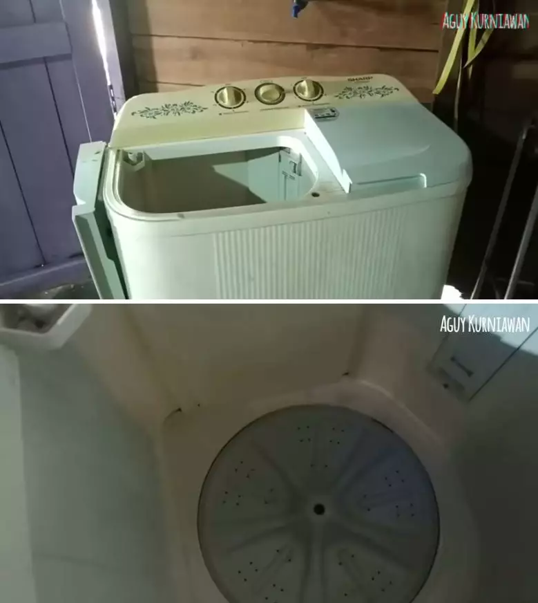 mesin cuci tidak berputar © YouTube