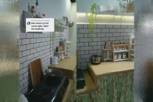 Dapur terlihat estetik ternyata punya sumur yang bikin warganet ikut ketar-ketir, intip 9 potretnya