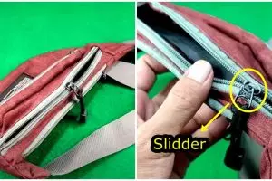Tak perlu beli baru, begini cara perbaiki resleting tas rusak cuma pakai satu alat rumah tangga