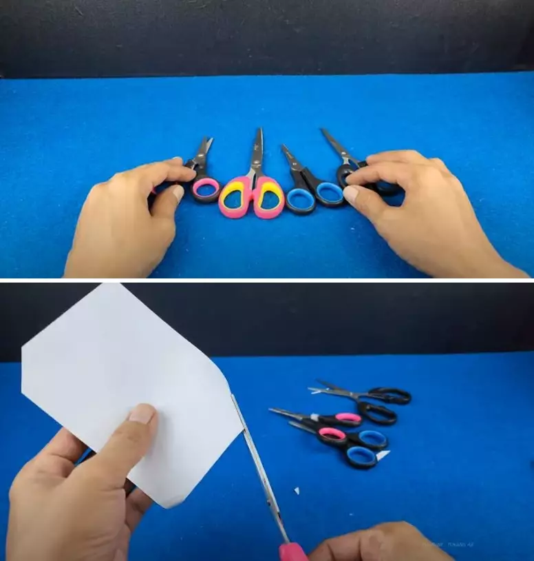 bikin gunting tajam © YouTube