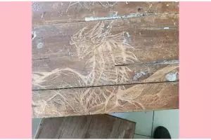 11 Potret lucu coretan siswa di meja kelas ini penuh kenangan, dari yang nyeni sampai nyeleneh