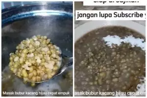 Tak perlu direndam dulu, ini trik merebus kacang hijau agar empuk dalam 14 menit tanpa presto