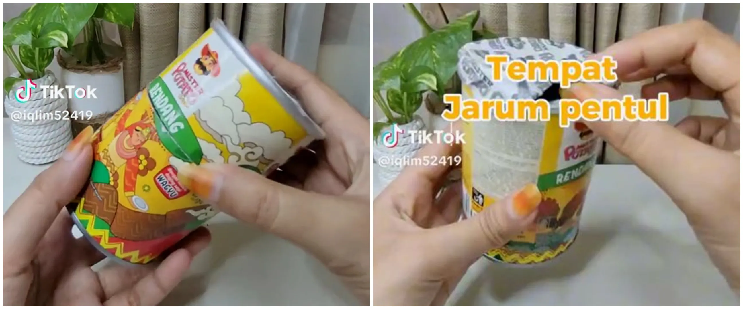 Bukan disematkan di jilbab, cara buat tempat jarum dari kemasan bekas bikin pentul tak mudah hilang