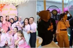 Beri kejutan baby shower untuk Aurel hingga undang Rossa, 11 potret arisan geng cendol ini bak konser