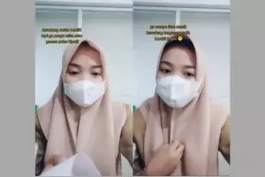 Tanpa gunakan ciput, ini cara pakai jilbab rapi meskipun tak disetrika cuma pakai 1 alat tulis