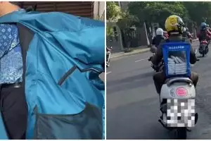 11 Potret kocak orang pakai tas nyeleneh ini bukannya jadi kece malah bikin tepuk jidat