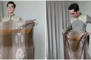 Tanpa dipotong dan dijahit, ternyata ini cara mudah ubah sarung jadi seperti celana