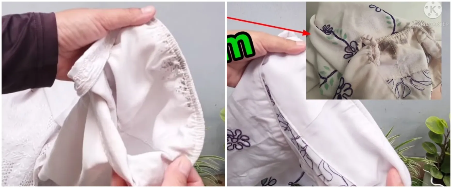 Cuma tambah 1 bahan dapur, ini cara hilangkan noda bintik hitam pada mukena jadi kinclong seperti baru