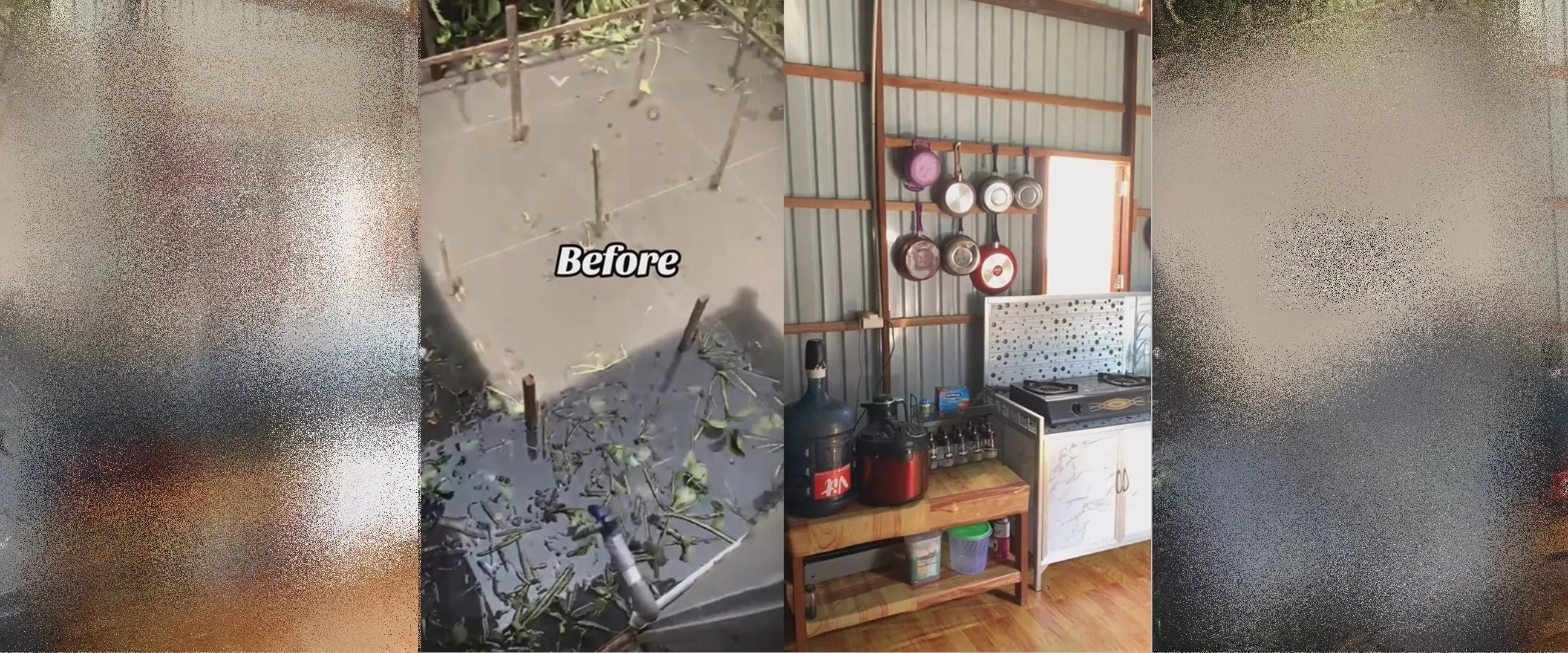 Mewah tak harus mahal, 9 potret dapur kayu-seng dibangun di atas rawa ini penataannya elegan