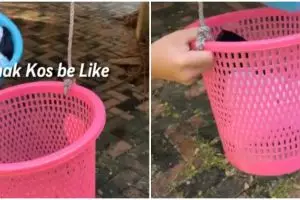 Cuman pakai tambahan 1 alat rumah tangga, ini cara kreatif keringkan baju usai dicuci ala anak kost