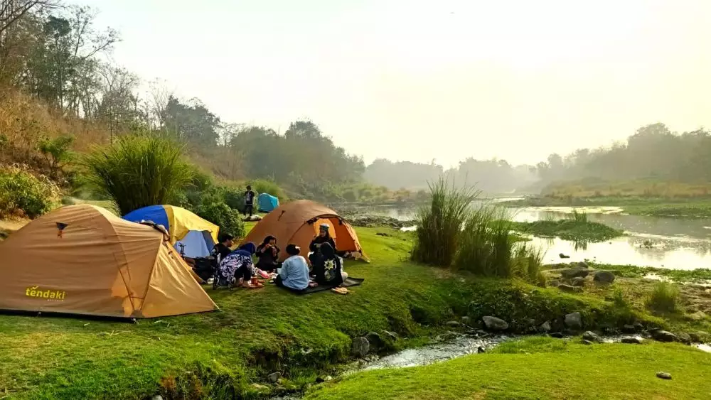 Camping di Potrobyan River Camp © 2023 brilio.net