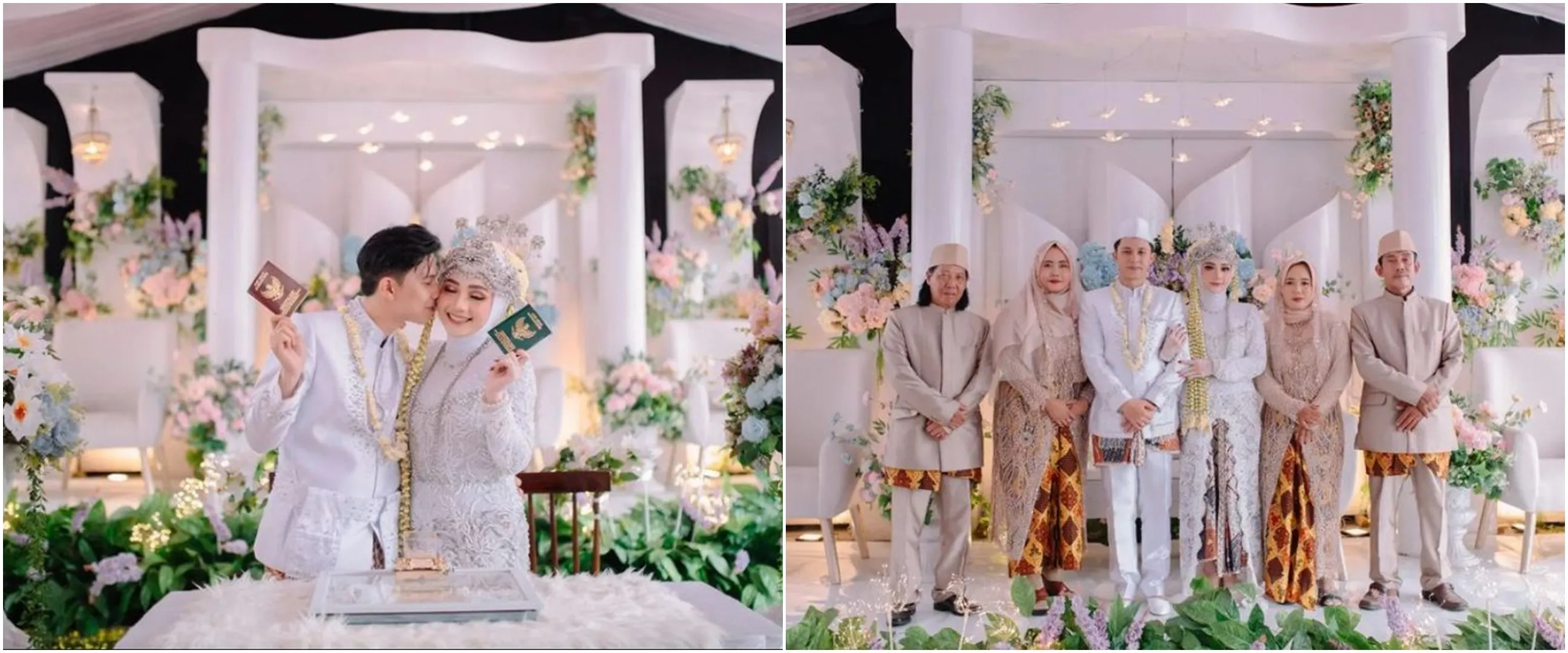 9 Momen pernikahan anak komedian Mastur, ketidakhadiran Mandra dipertanyakan
