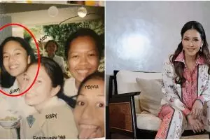 Potret lawas 9 seleb era 90-an bareng geng SMA, Maia Estianty disebut wanita paling cantik se-Surabaya