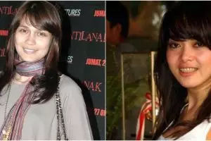 Dulu teman dekat bak kakak adik, begini 11 beda gaya Syahrini dan Luna Maya saat awal karier