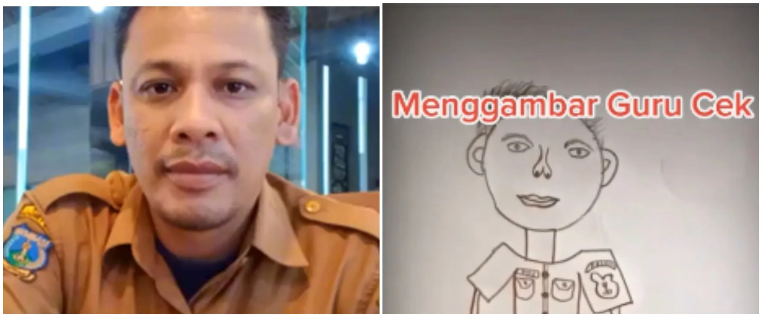 Dapat tugas gambar gurunya, 10 potret hasil tugas murid SD ini sungguh tak terduga