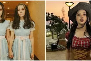 Potret 11 seleb rayakan pesta Halloween, gaya Vidi Aldiano cosplay jadi badut Pennywise totalitas pol