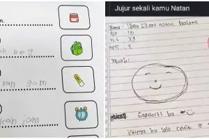 11 Jawaban kocak murid saat kerjakan tugas ini kelewat polos, guru auto bingung pas kasih nilai