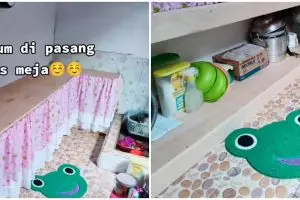 10 Potret dapur mungil tanpa wastafel ini penataannya sedap dipandang, bukti estetik tak harus mewah