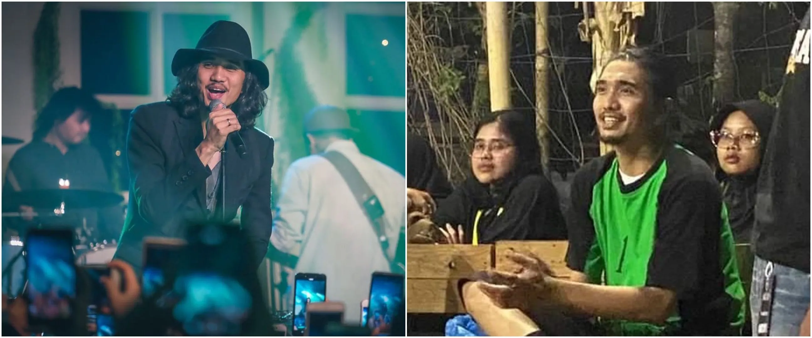 Tenar gemar bergaya sederhana, 5 momen Duta Sheila On 7 dan istri tak gengsi makan bakmi bareng warga