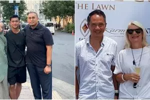 Kedekatan 7 pesepakbola bareng mertua bak anak kandung, Cristian Gonzales dampingi menantu mualaf