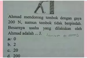 11 Potret kocak tugas siswa saat ulangan IPA ini jawabannya nyeleneh abis, guru auto ngelus dada