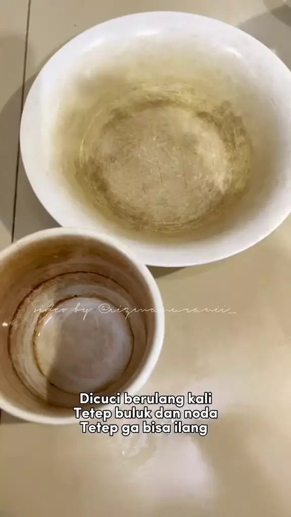 cara bersihkan mangkuk melamin tiktok © 2023 brilio.net