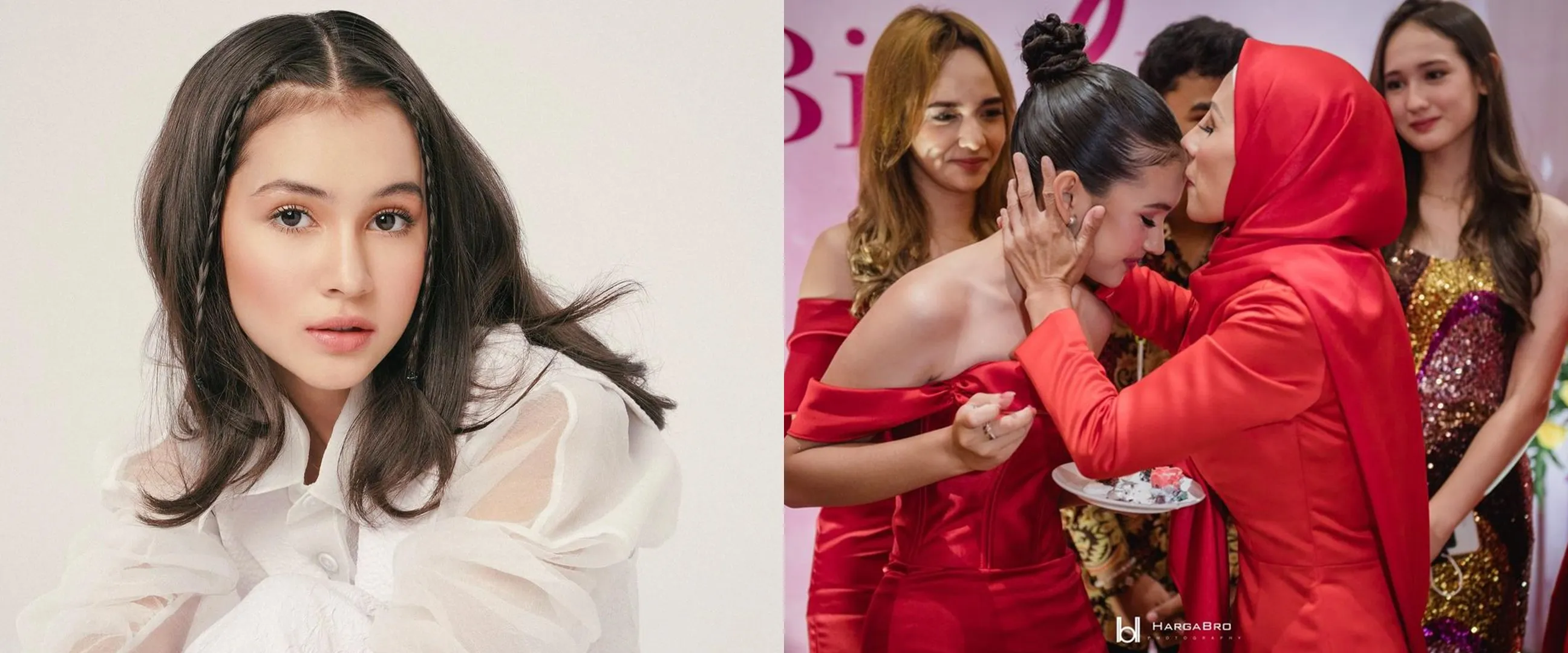 Disebut sang ibu jauh dari keluarga sejak pacaran, ini 9 momen kedekatan Sandrinna Michelle dan ibunda