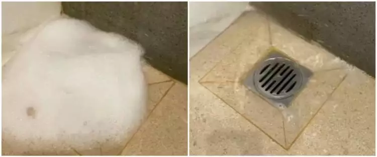 Tak perlu panggil tukang, begini trik atasi lubang saluran air kamar mandi mampet cuma dua bahan dapur