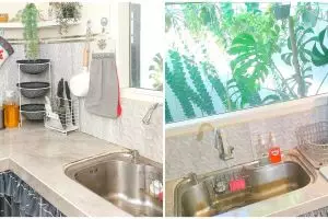 9 Potret dapur minimalis tanpa kitchen set ini desainnya elegan dan mewah, bikin mata susah kedip