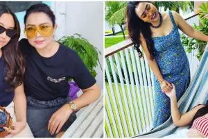 Ibu dan anak selisih 35 tahun, 11 potret kompak Mayangsari dan Khirani Trihatmodjo ini bak kakak adik