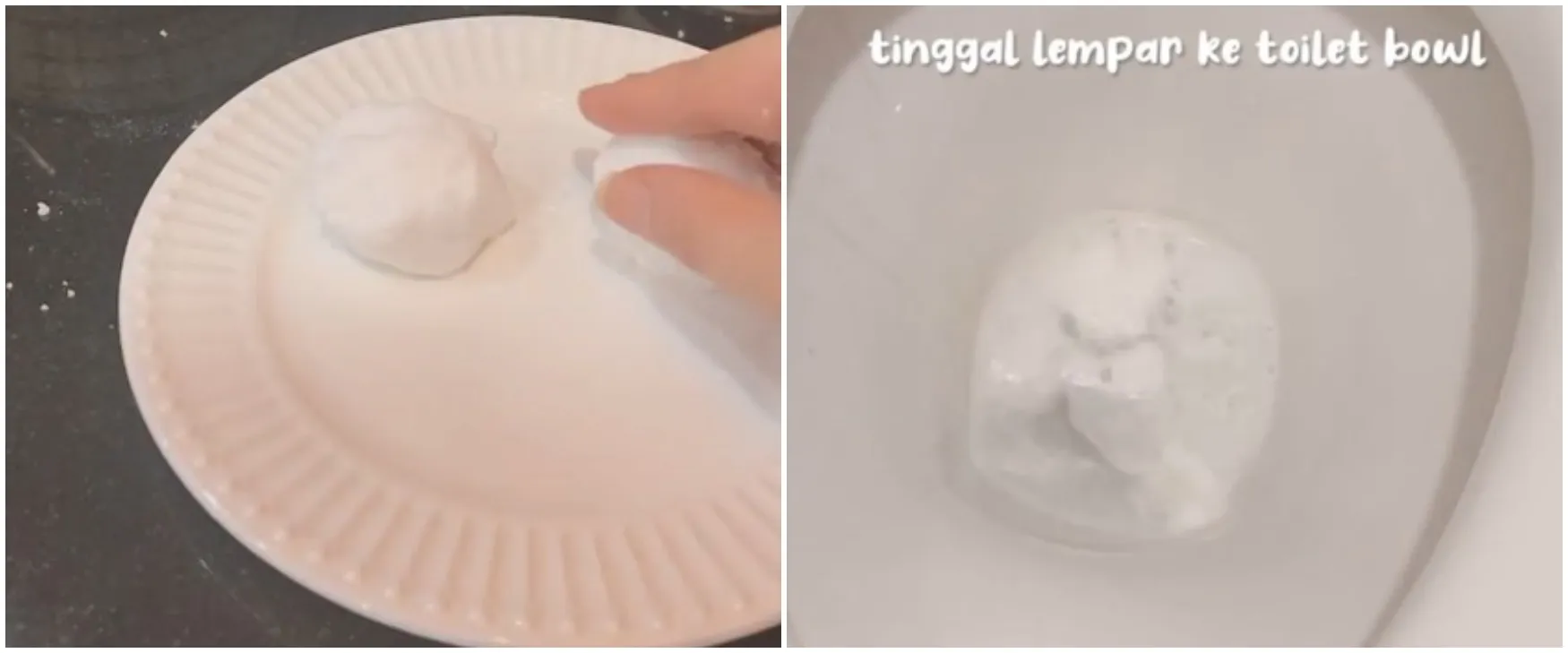 Tak perlu disiram cairan pembersih kimia, ini trik bikin toilet antibau tak sedap pakai bahan kue