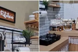 9 Potret dapur mungil tanpa kitchen set ini estetiknya manjakan mata, bikin masak bisa sambil healing