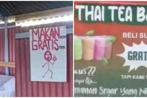 11 Potret kocak promo di warung ini perlu dibaca dua kali biar nggak terkecoh, nyeleneh abis