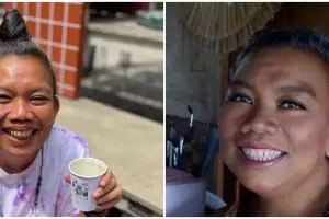 Usia 53 tahun betah melajang tak malu pamer uban, intip 11 transformasi tika panggabean