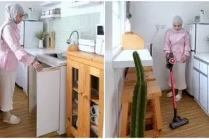 7 Potret dapur mungil tanpa kitchen set ini visualnya bikin terpukau, ketiadaan kompor dihujat netizen