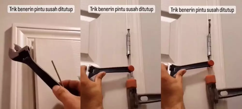 trik mudah perbaiki pintu kayu yang susah ditutup © berbagai sumber