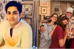 9 Momen kedekatan Agastya Nanda dan Amitabh Bachchan, cucu aktor Bollywood bakal mantu Shah Rukh Khan