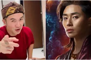 Dimakeover Wanda Hara, gaya Rafael Tan tiru Park Seo-joon di film The Marvels ini bikin susah dibedain