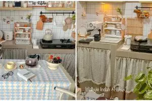 Bukti mewah tak perlu pakai kitchen set, 11 potret dapur mungil ini estetiknya unreal bikin kagum