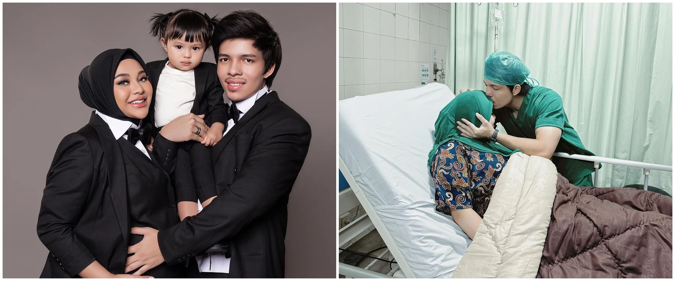 10 Momen kelahiran anak kedua Aurel Hermansyah dan Atta, kehadiran keluarga Halilintar jadi sorotan