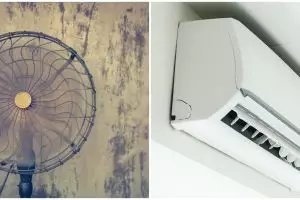 Nggak perlu beli AC, begini trik bikin kipas angin makin dingin modal barang bekas dan bahan dapur