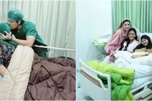 Kompak temani Aurel Hermansyah melahirkan, intip 11 potret kebersamaan Ashanty, KD, dan Geni Faruk