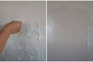 Bukan pakai aseton, ini cara bersihkan dinding bekas wallpaper foam tanpa tersisa pakai 1 jenis cairan