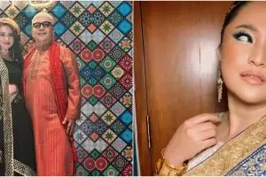 13 Gaya seleb Tanah Air di acara Diwali, kehadiran Alyssa Daguise dan Maia Estianty curi perhatian