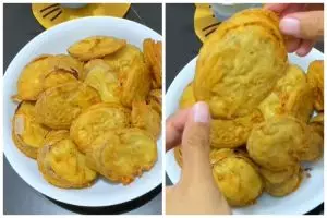 Tanpa ditambah baking soda, ini cara goreng terong agar krispi tahan lama cukup pakai 1 bahan dapur