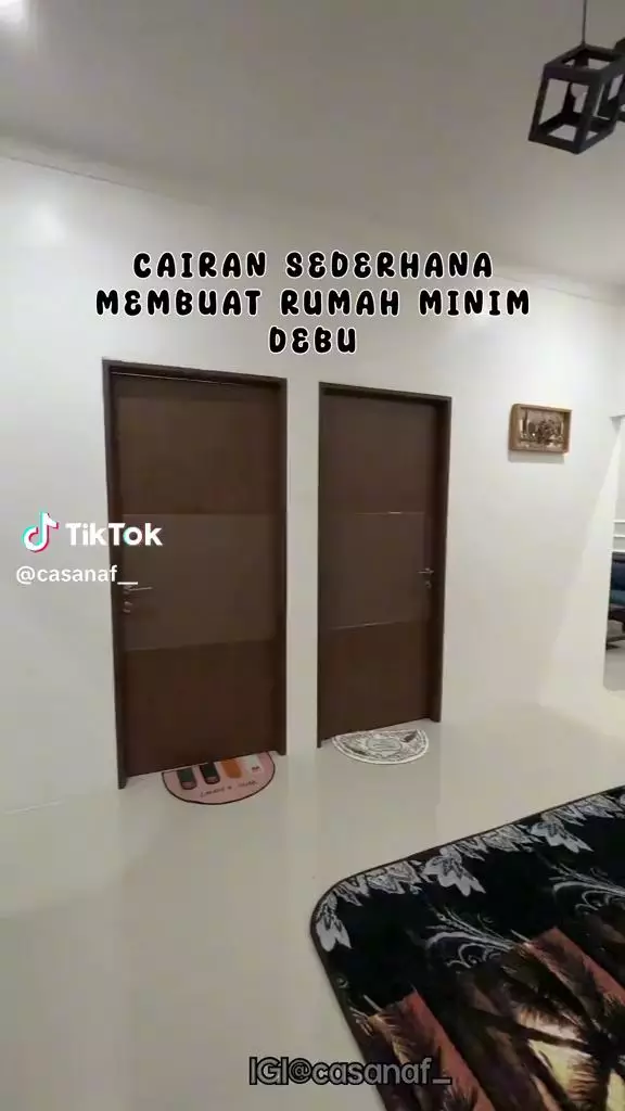 cara hilangkan debu di rumah © TikTok