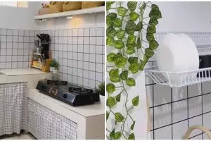 9 Potret dapur mungil tanpa kitchen set ini desainnya antisumpek, visualnya tetap kece dan estetik