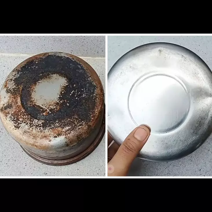 Tanpa cuka dan baking soda, ini cara ampuh basmi kerak hitam di pantat panci cuma pakai 1 jenis buah